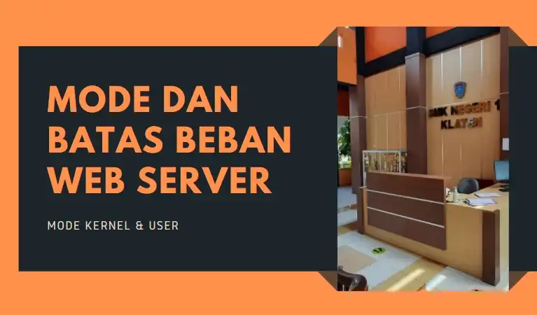 C.  Mode dan Batas beban web server