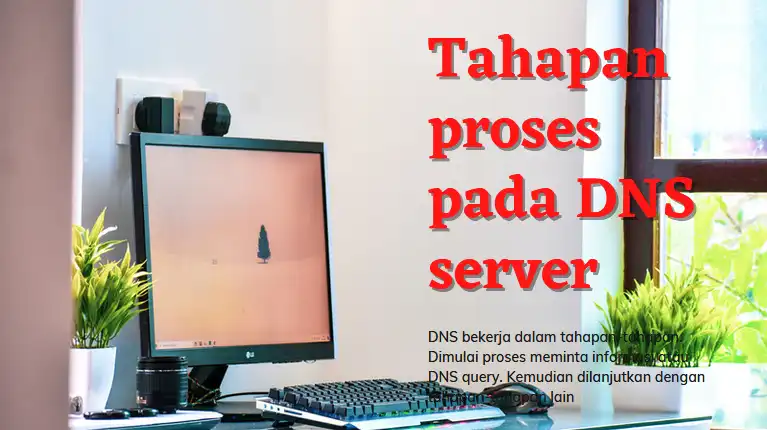 D.  Tahapan proses pada DNS server