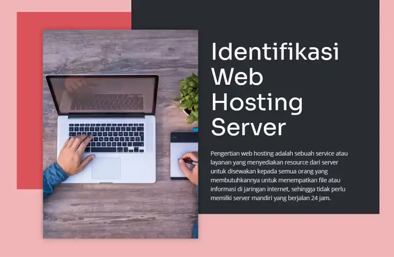 E. Identifikasi Web Hosting Server